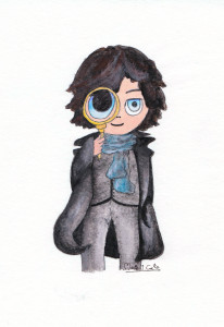 Sherlock MariaJCuesta. Children’s Books. Art. Illustration.